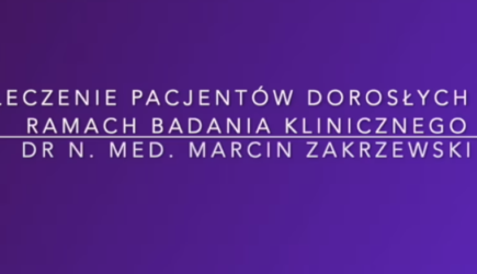 Prelegent dr n. med. Marcin Zakrzewski